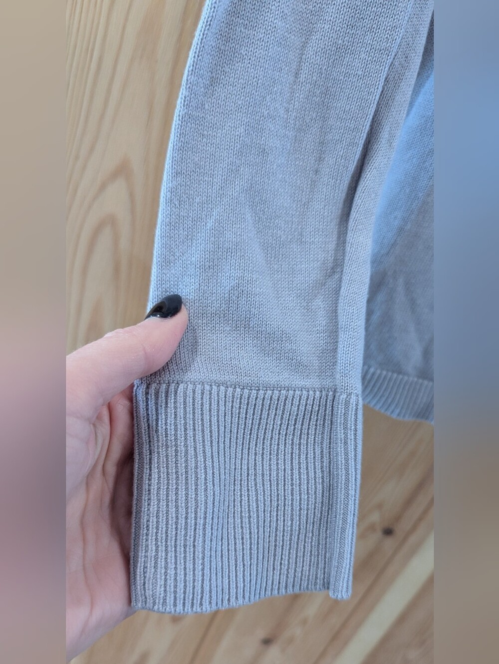 Lululemon Viscose Blend Open Back Sweater With Cashmere - Picture 6 of 8